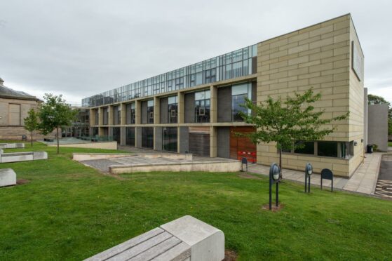 The Moray College building
