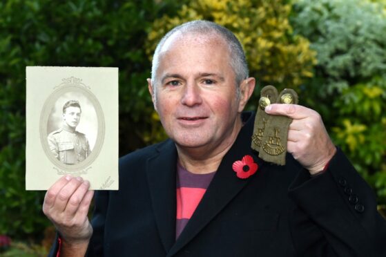 Robert Stephen's great nephew was reunited with the Aberdeenshire soldier's diaries