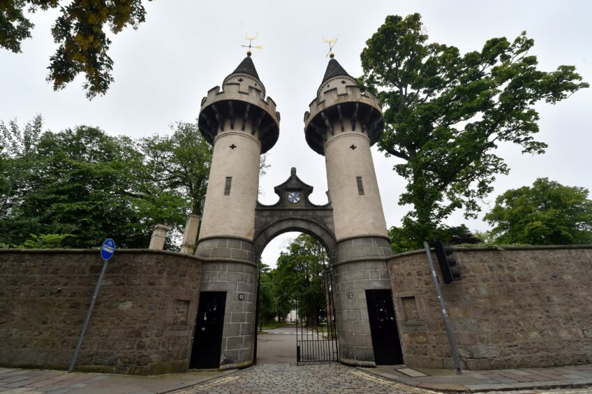 The Powis Gates in Old Aberdeen are one of the better known landmarks highlighting Aberdeen's history with slavery.