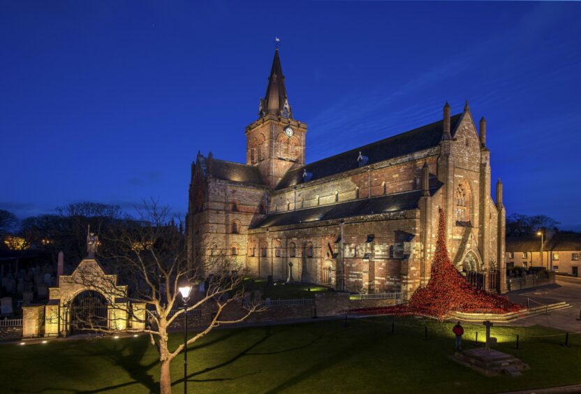 This Orkney cathedral has been named one of the 100 best in Europe