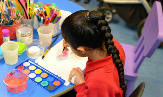 Children at Royal Aberdeen Children's Hospital and Raigmore Hospital are among those who have taken part in art therapy sessions from Teapot Trust.