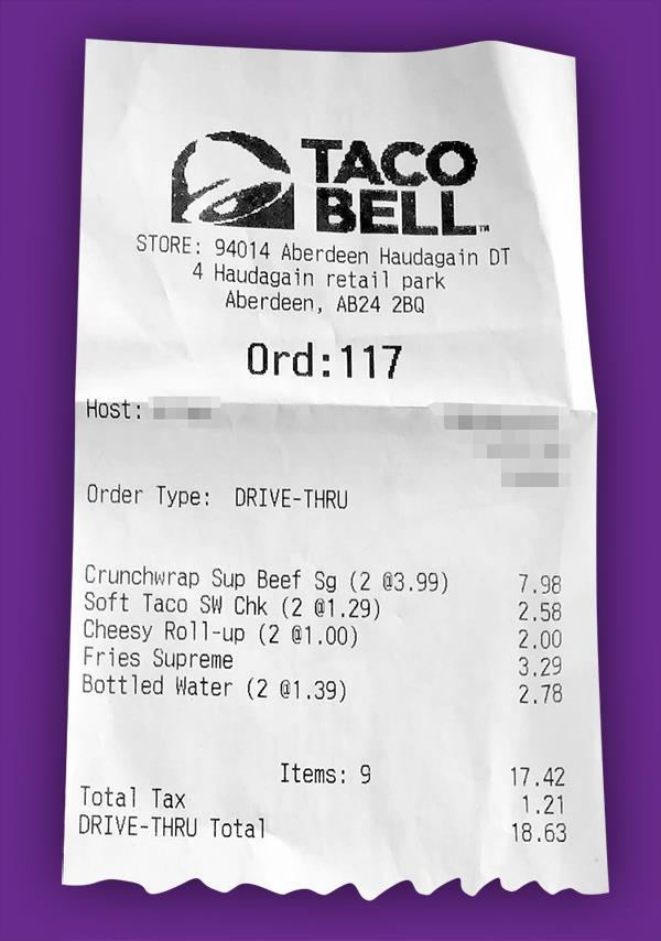 What to (and not to) order from Taco Bell's Aberdeen drive-thru