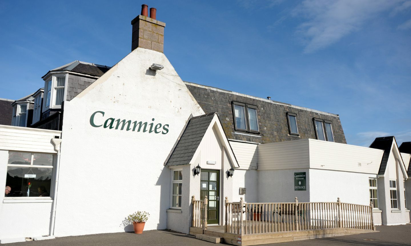 Cammies restaurant at Cammachmore, Aberdeenshire