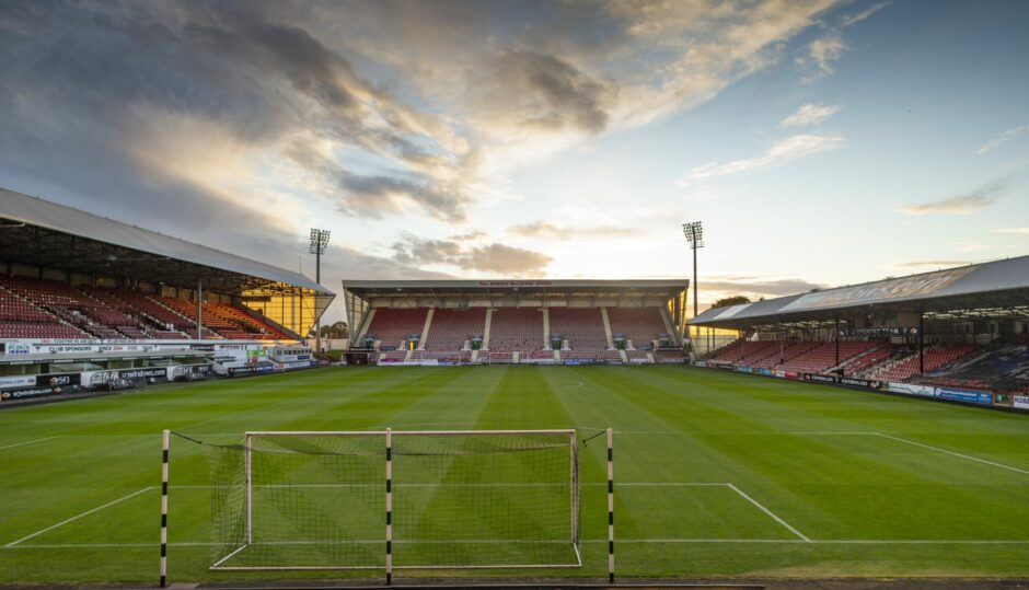 East End Park, home of Dunfermline Athletic.