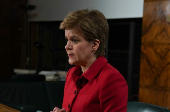 Nicola Sturgeon Omicron update