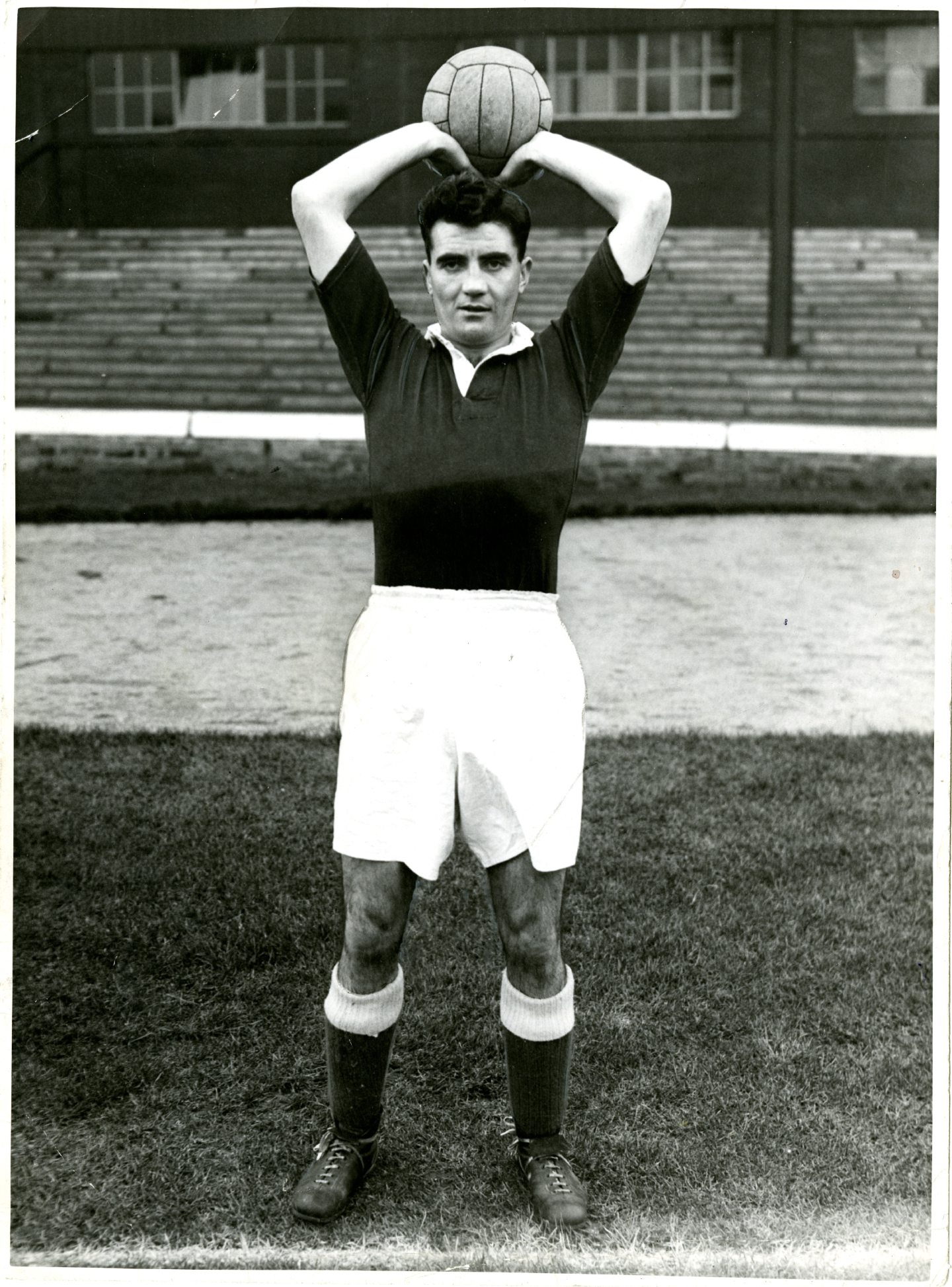 Dundee great Tommy Gallacher at Dens Park in 1952. Picture: DCT Media.