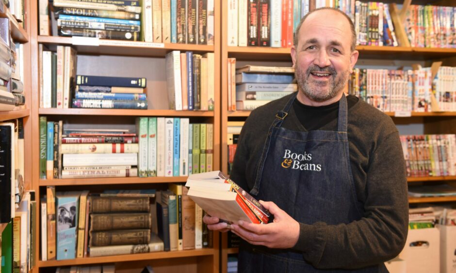 Books And Beans owner John Wigglesworth is supportive of the permanent change in Belmont Street.