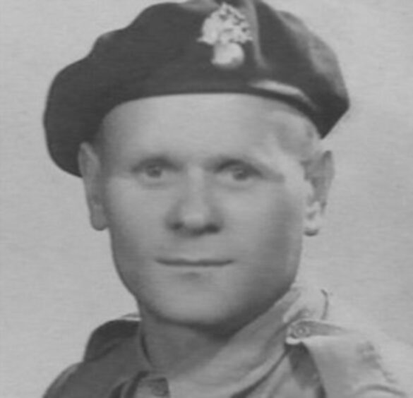 Johnny Ramensky in military uniform