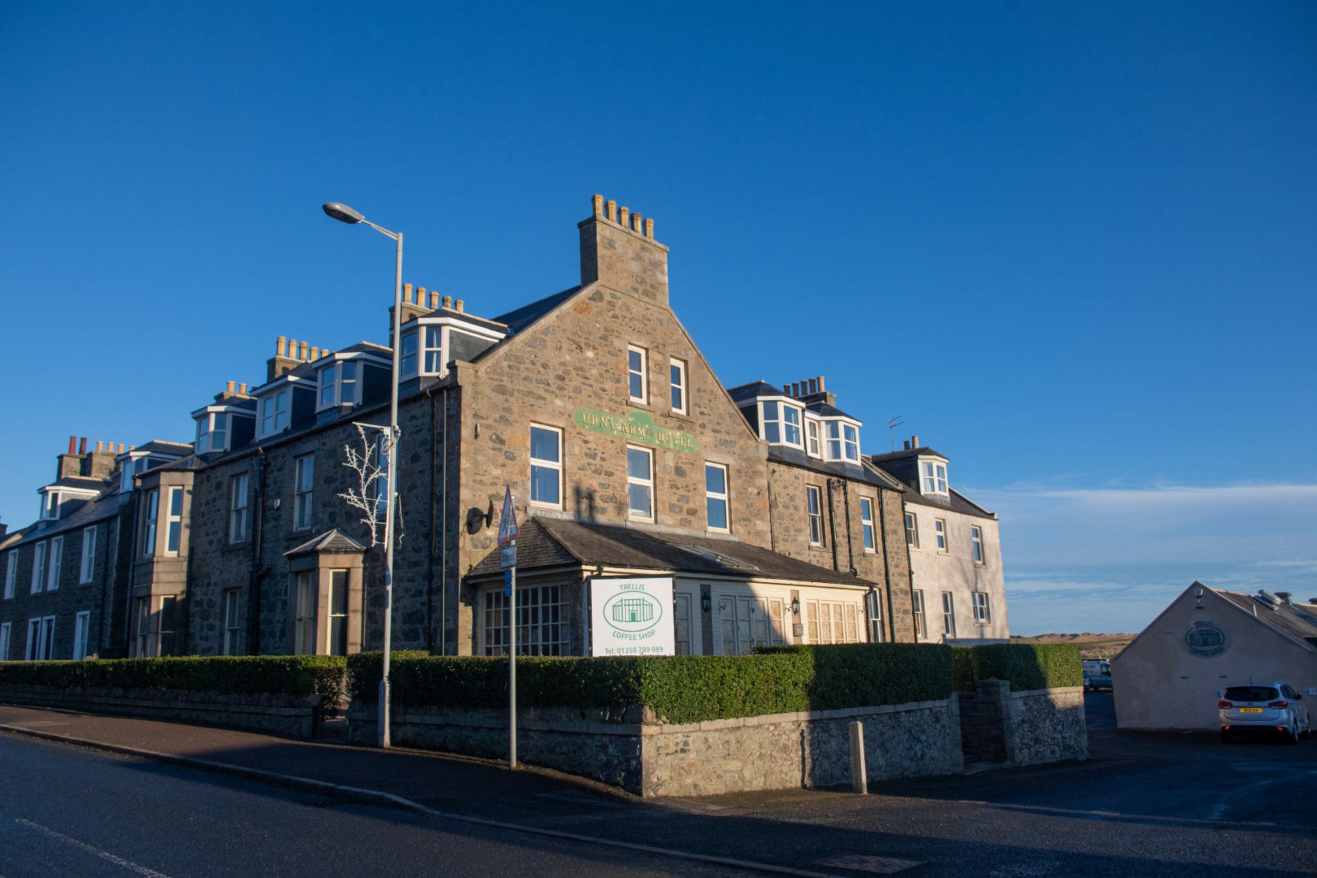 The Udny Arms Hotel in Newburgh, Aberdeenshire