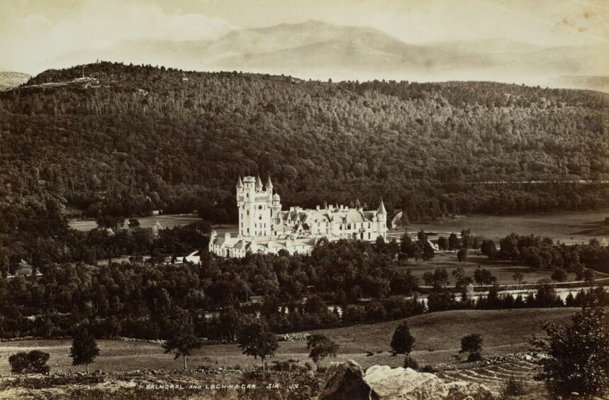This image of Balmoral features in the MacKinnon Collection.