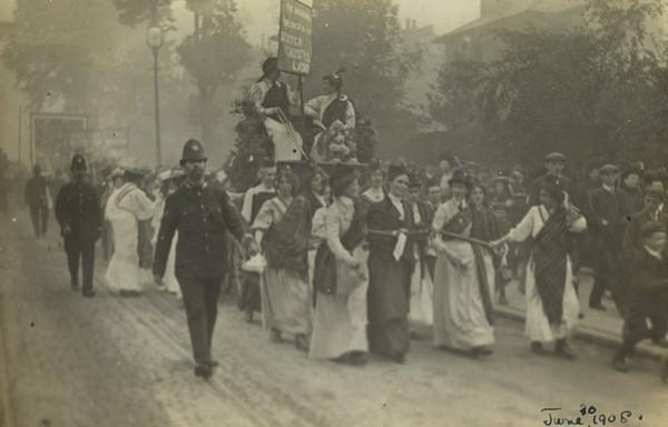 The release of suffragette Mary Phillips is in the Mackinnon Collection.