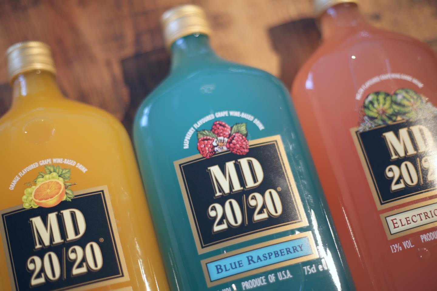 Three different flavours of MD 20/20