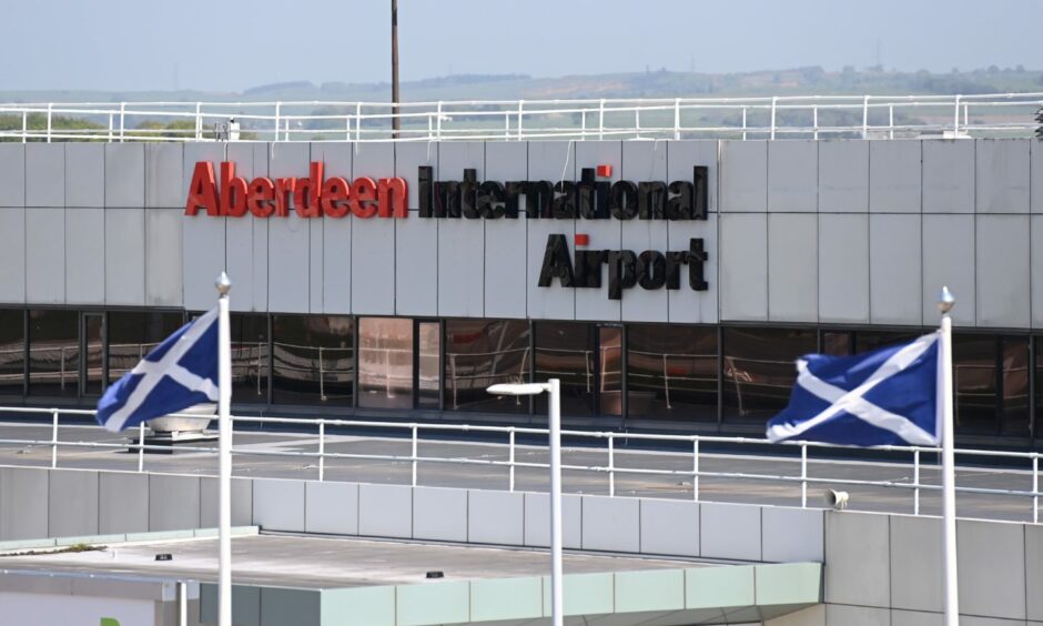 Aberdeen International Airport.