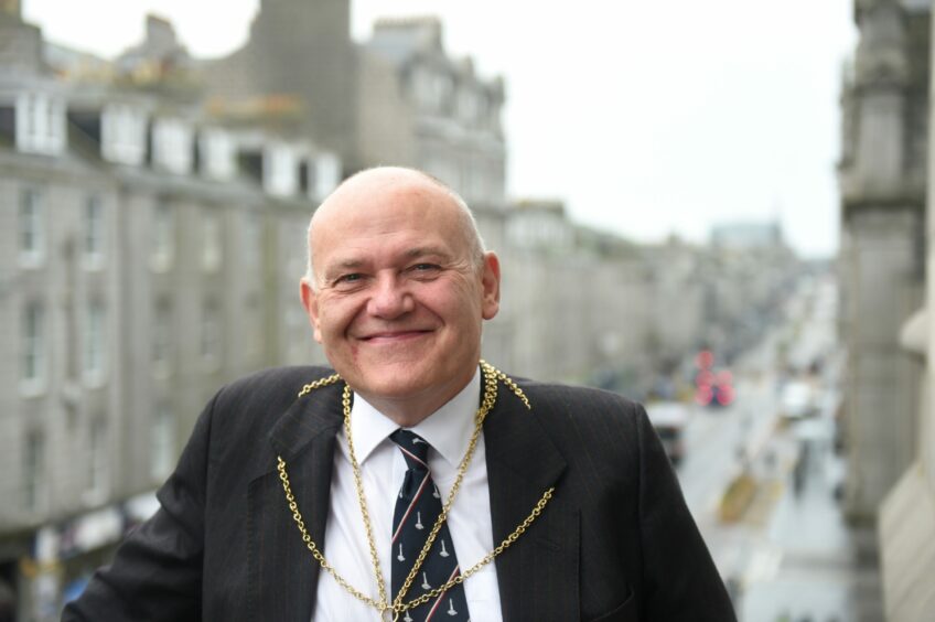 Lord Provost Barney Crockett. Photo by Paul Glendell/DCT Media.