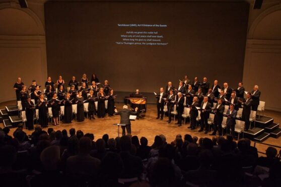 The San Francisco Opera Chorus, directed by Ian.