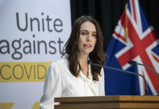 New Zealand Prime Minister Jacinda Ardern.