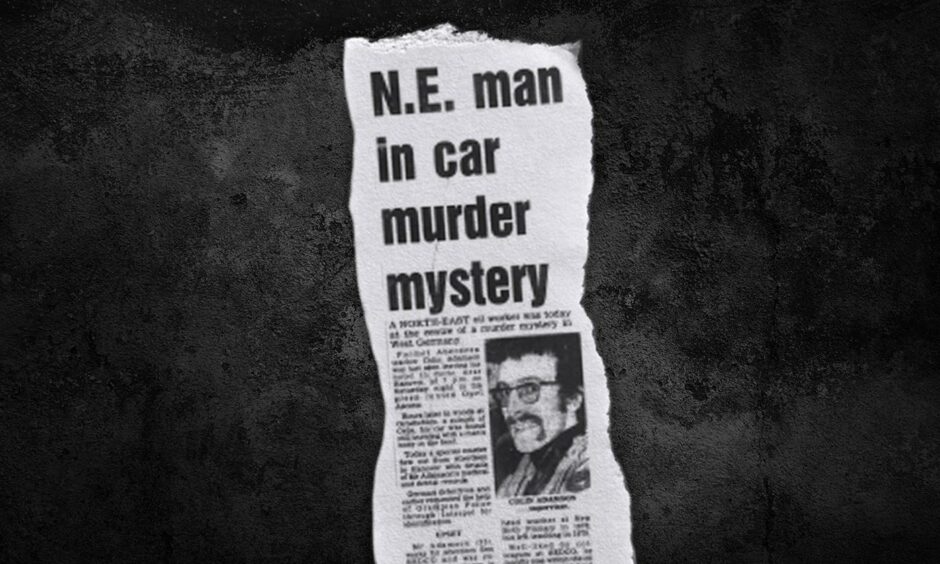 How the murder was reported in the P&amp;J back in 1983.