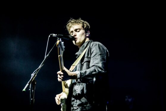 Sam Fender at the O2 Ritz in Manchester. 