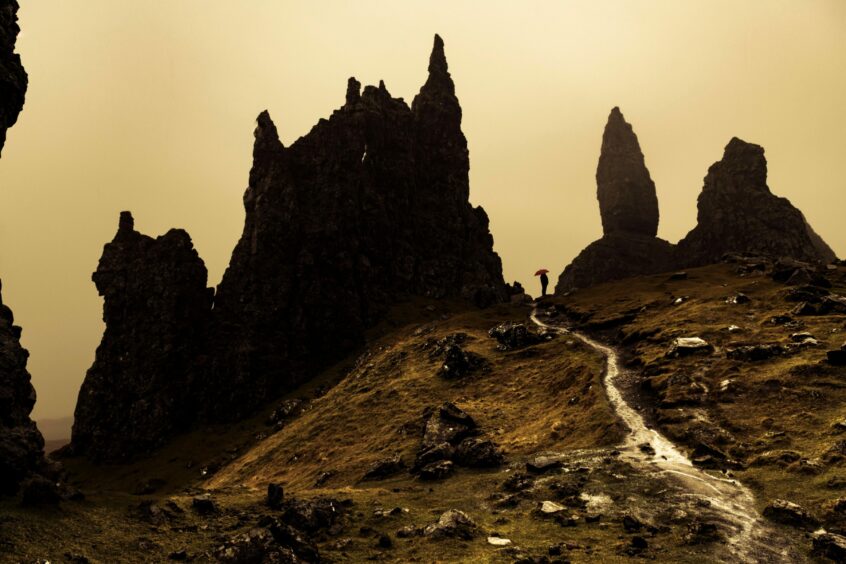 The other-worldly Old Man of Storr. Picture: Robert Seitz/imageBROKER/Shutterstock.