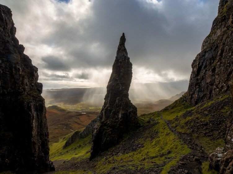 The Needle on the Quiraing. Calum Maclean @Caldamac on Instagram.