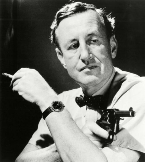 Ian Fleming, pictured, created James Bond's Scottish roots. 