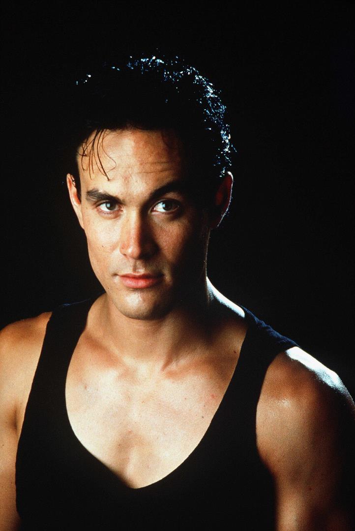 The late actor Brandon Lee, son of Bruce Lee.