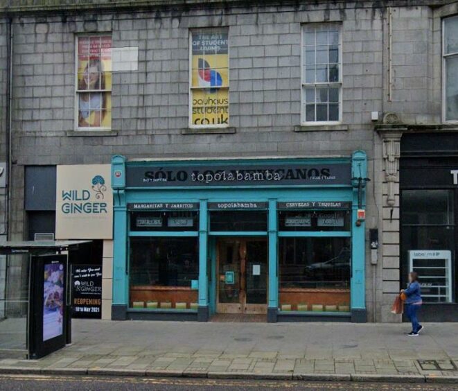 Topolabamba in Aberdeen, Union Street.