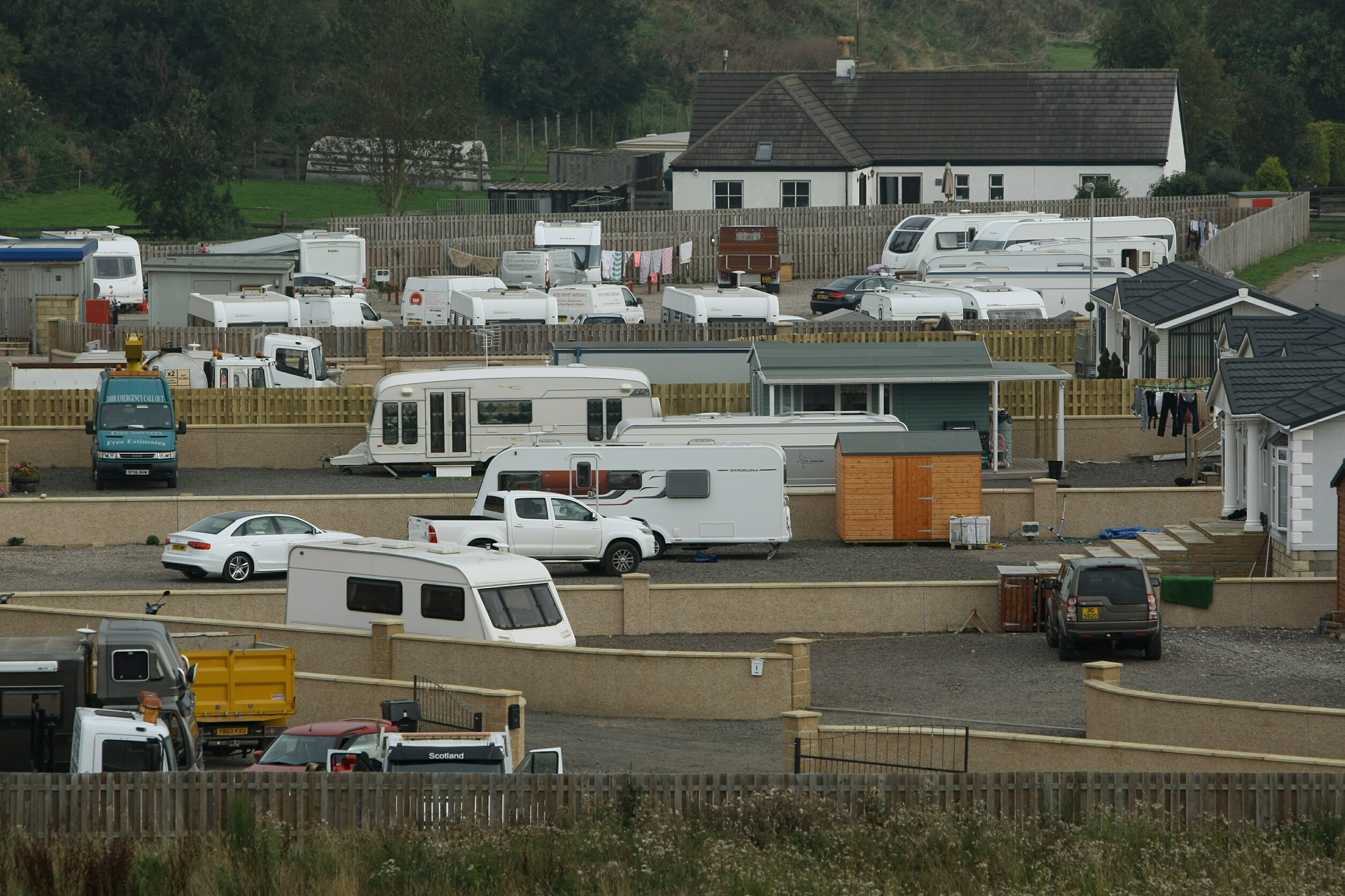 The site at St Cyrus is to be used as a model.