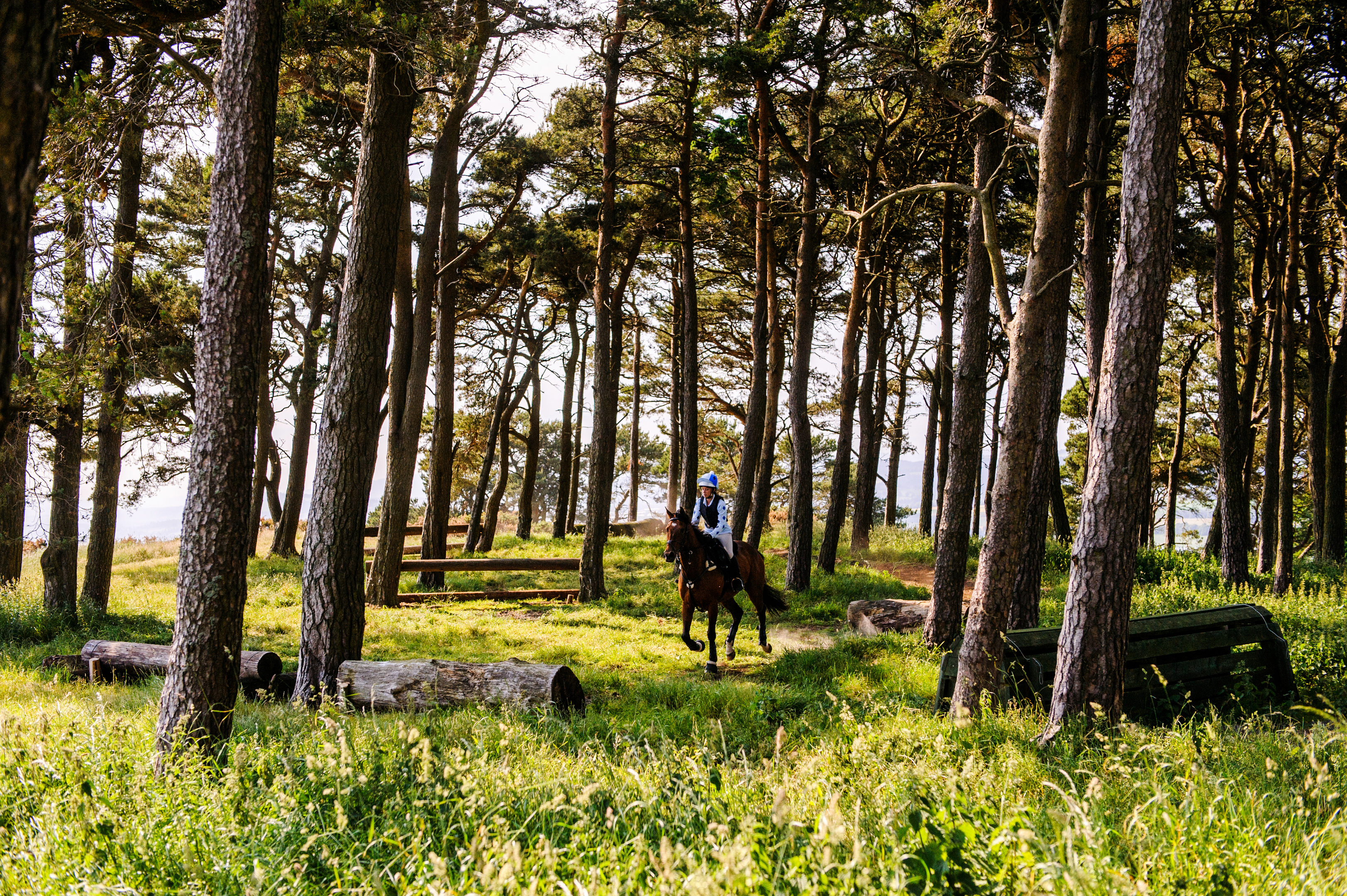 The cross country course at Lindores is a local favourite