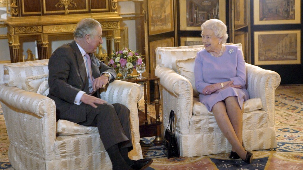  HRH The Prince of Wales, HRH The Queen 