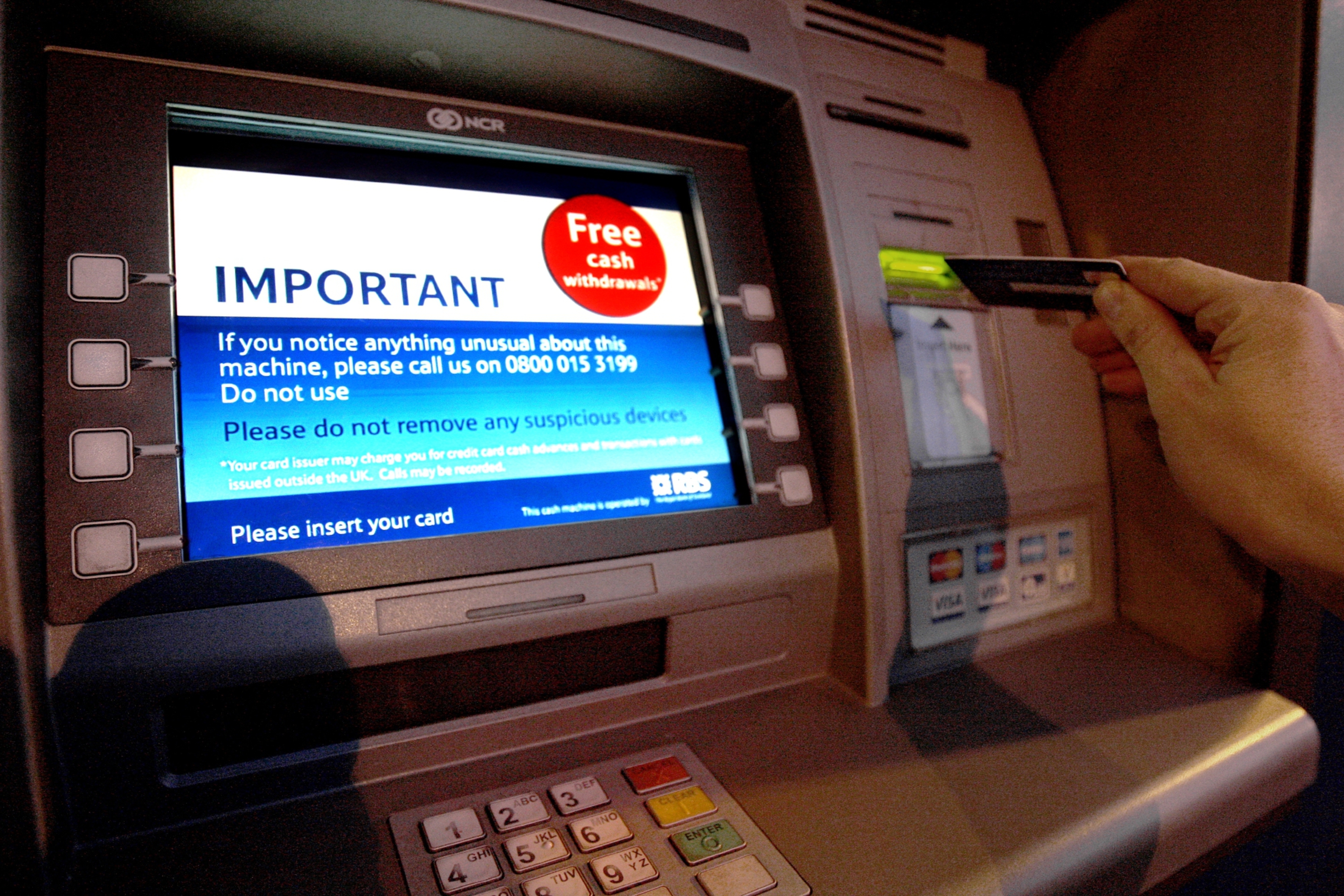 A senior Conservative has suggested getting rid of cash machines.