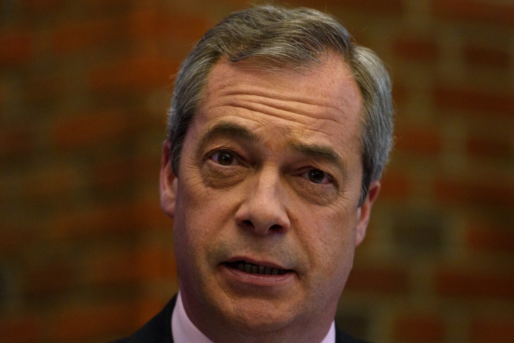 Ukip Leader Nigel Farage  has backed David Coburn despite calls for him to quit.