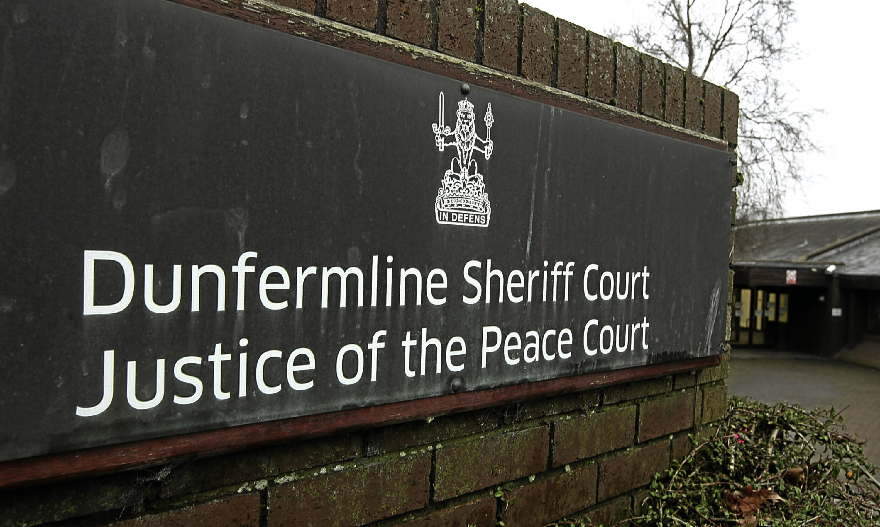 Dunfermline Sheriff Court.