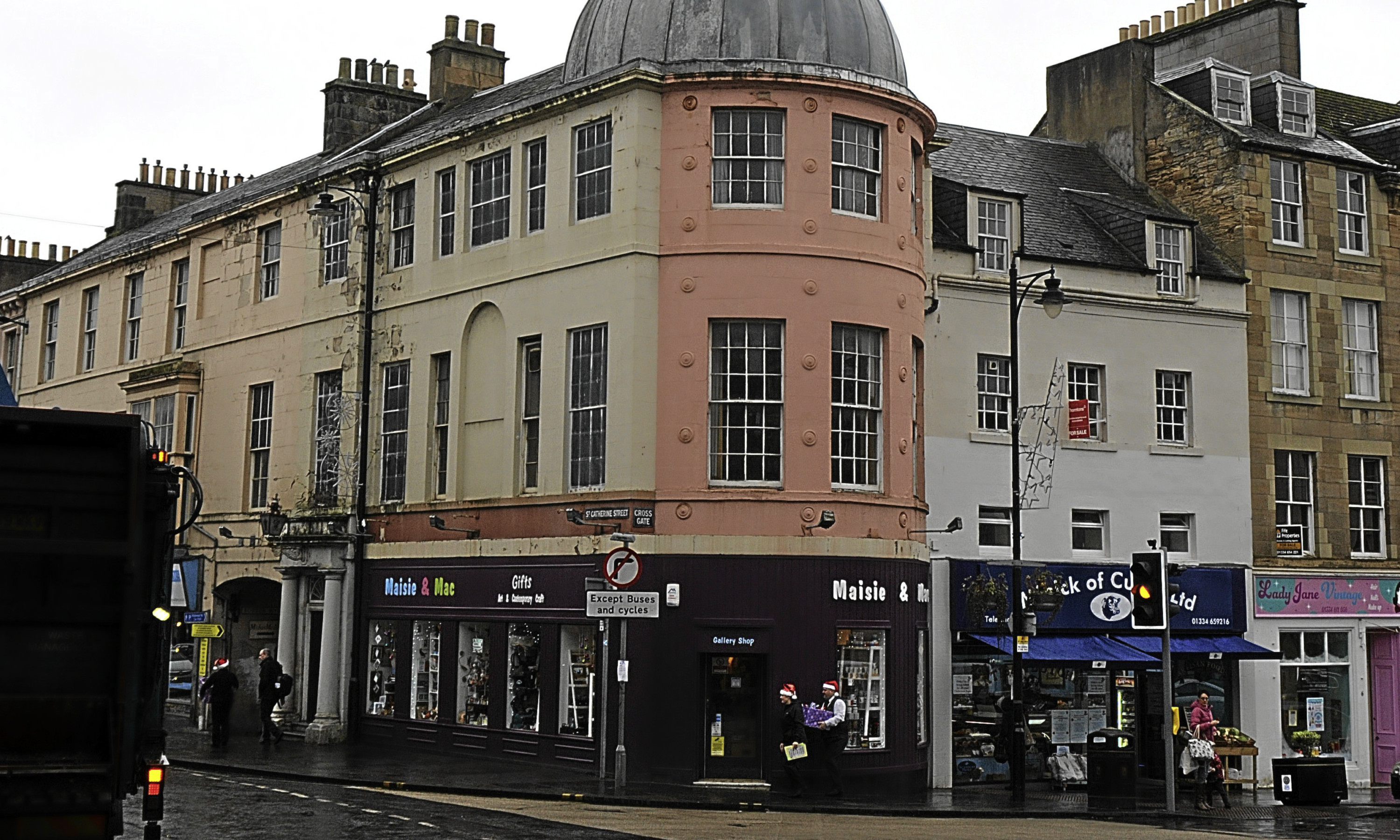 Cupar town centre.