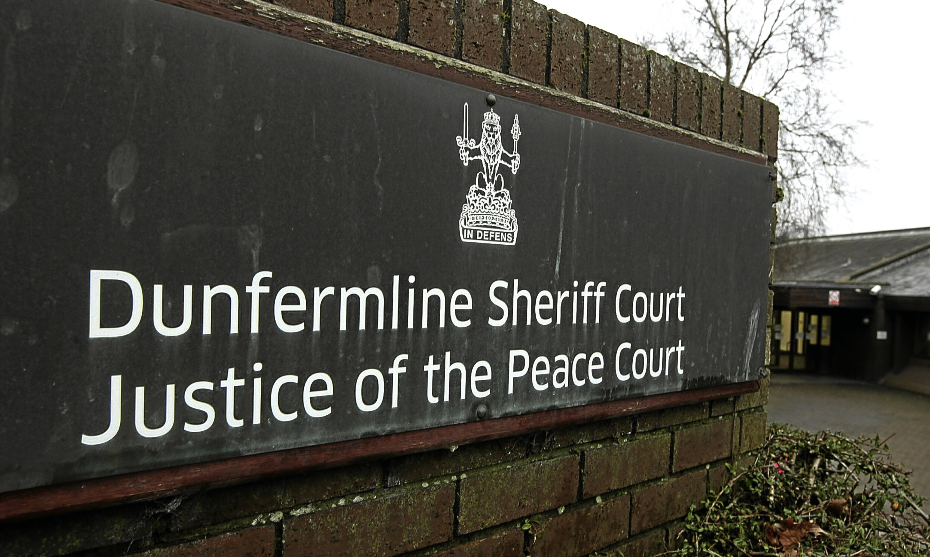 Dunfermline Sheriff Court.