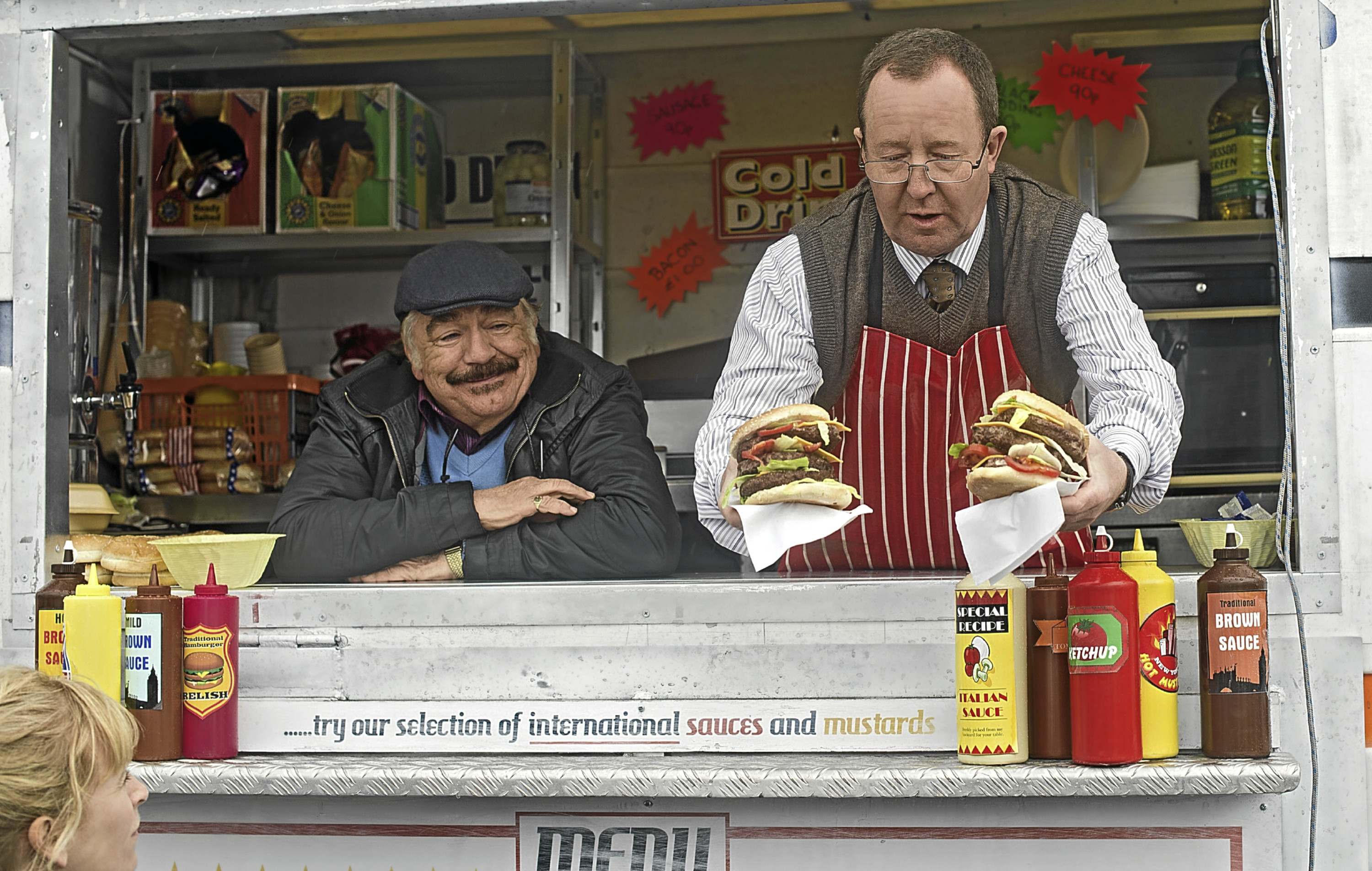 Brian Cox (pictured with Jonathan Watson) as moonlighting politician Bob Servant