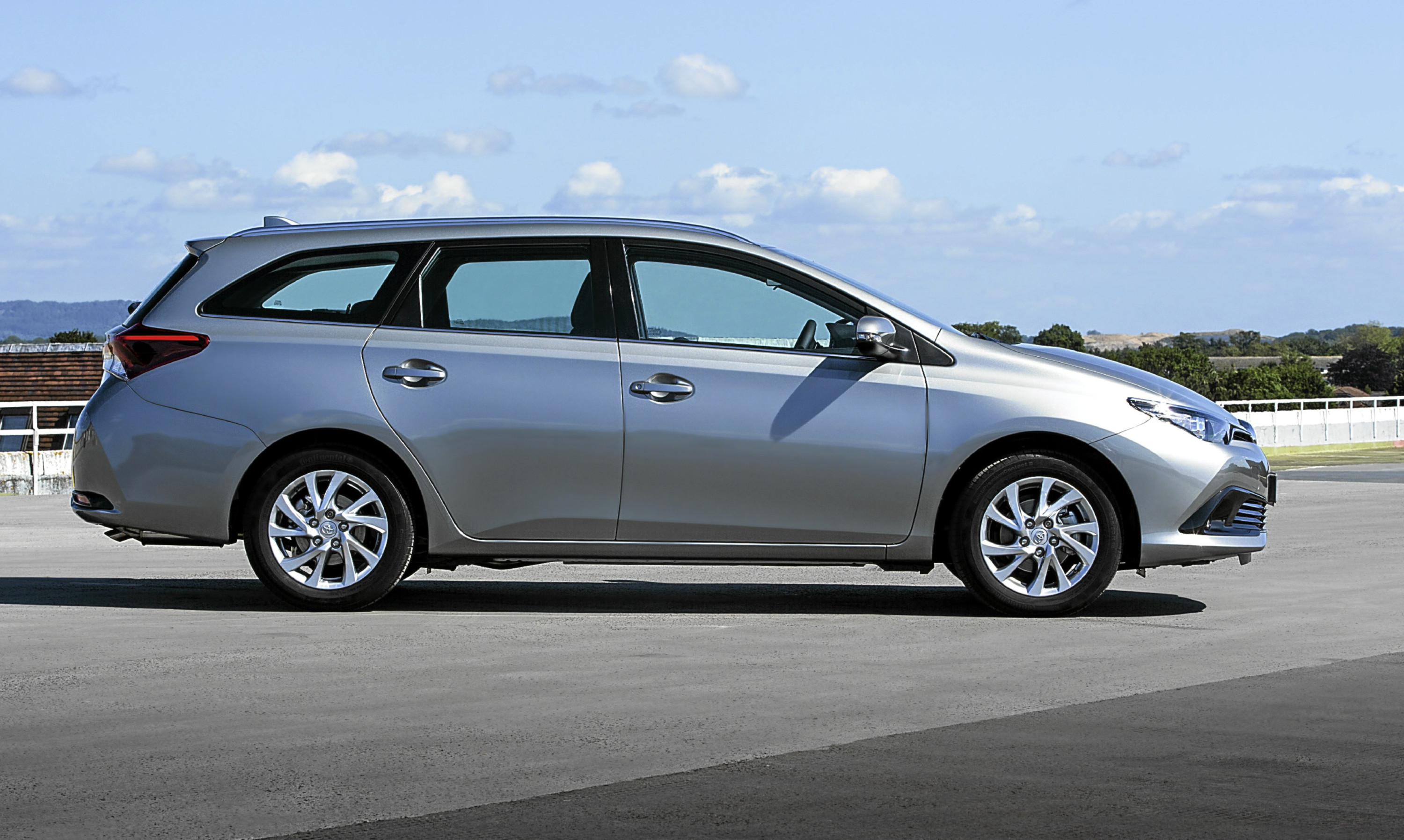 The Toyota Auris Touring.