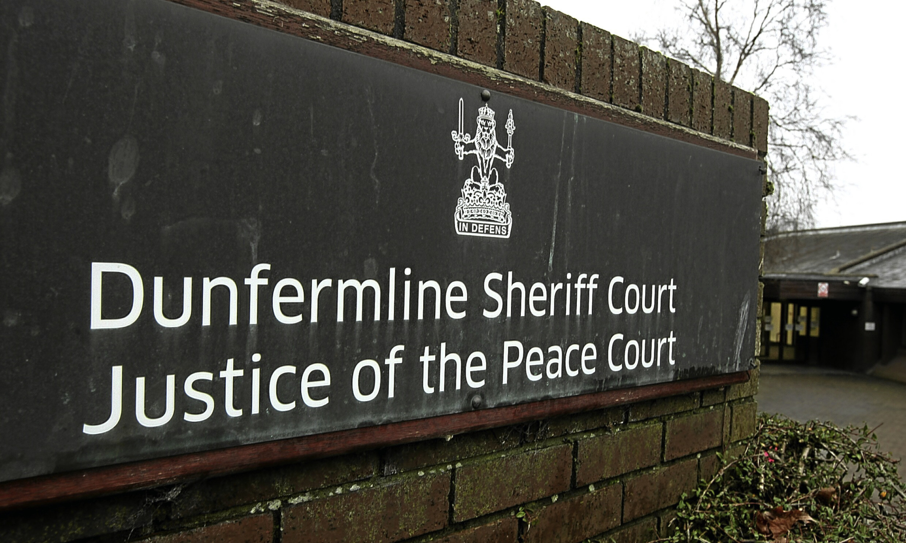 Dunfermline Sheriff Court.