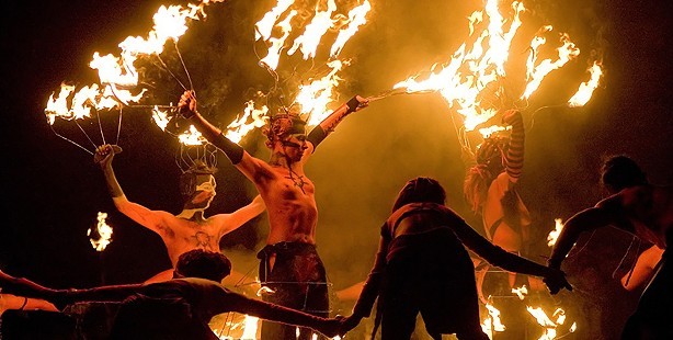 Beltane Festival celebrations in Edinburgh last year