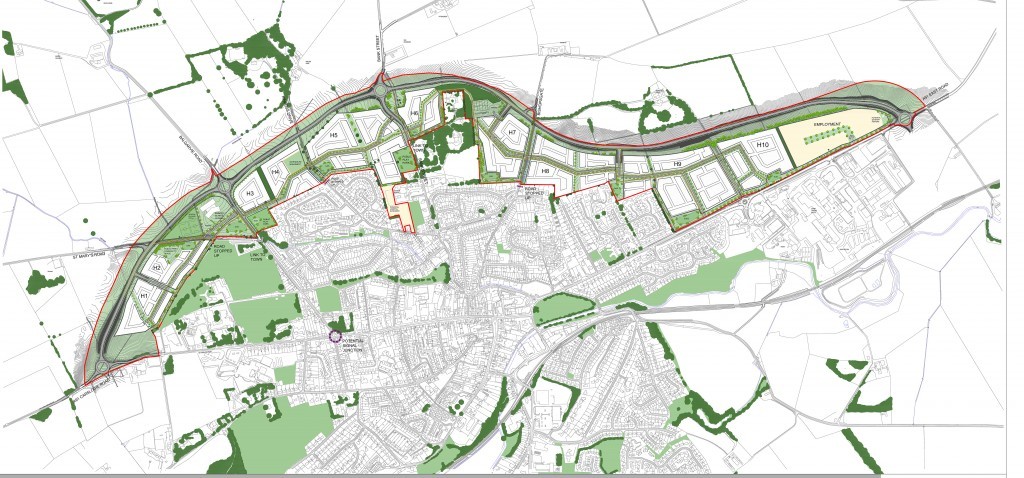 Plans for Cupar North