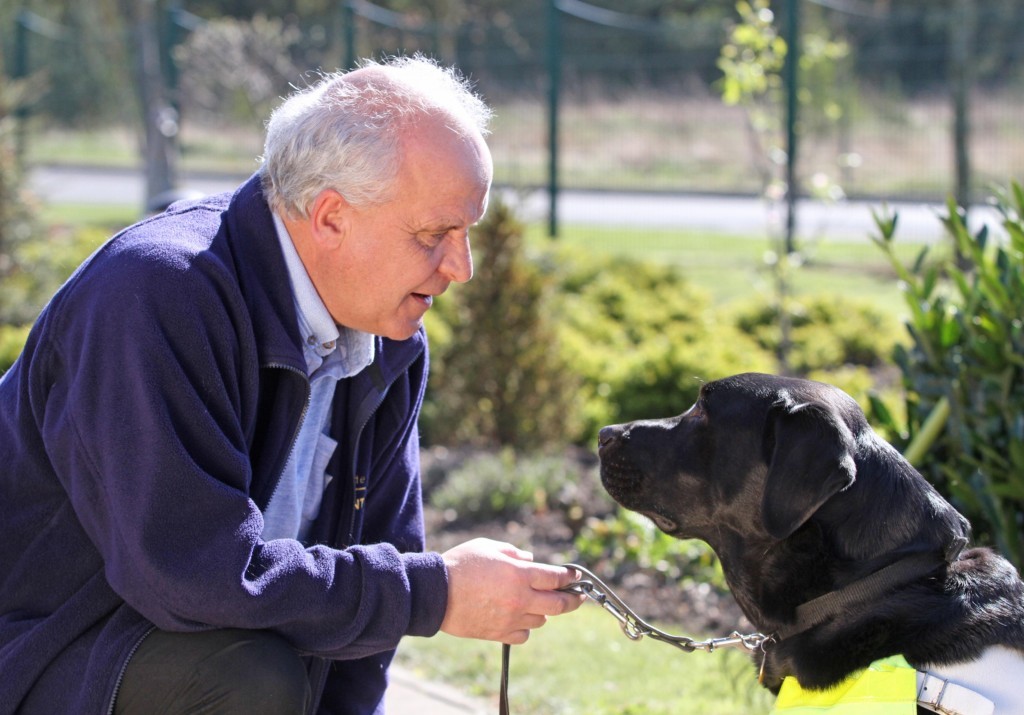 Allan Milne with Donnie.