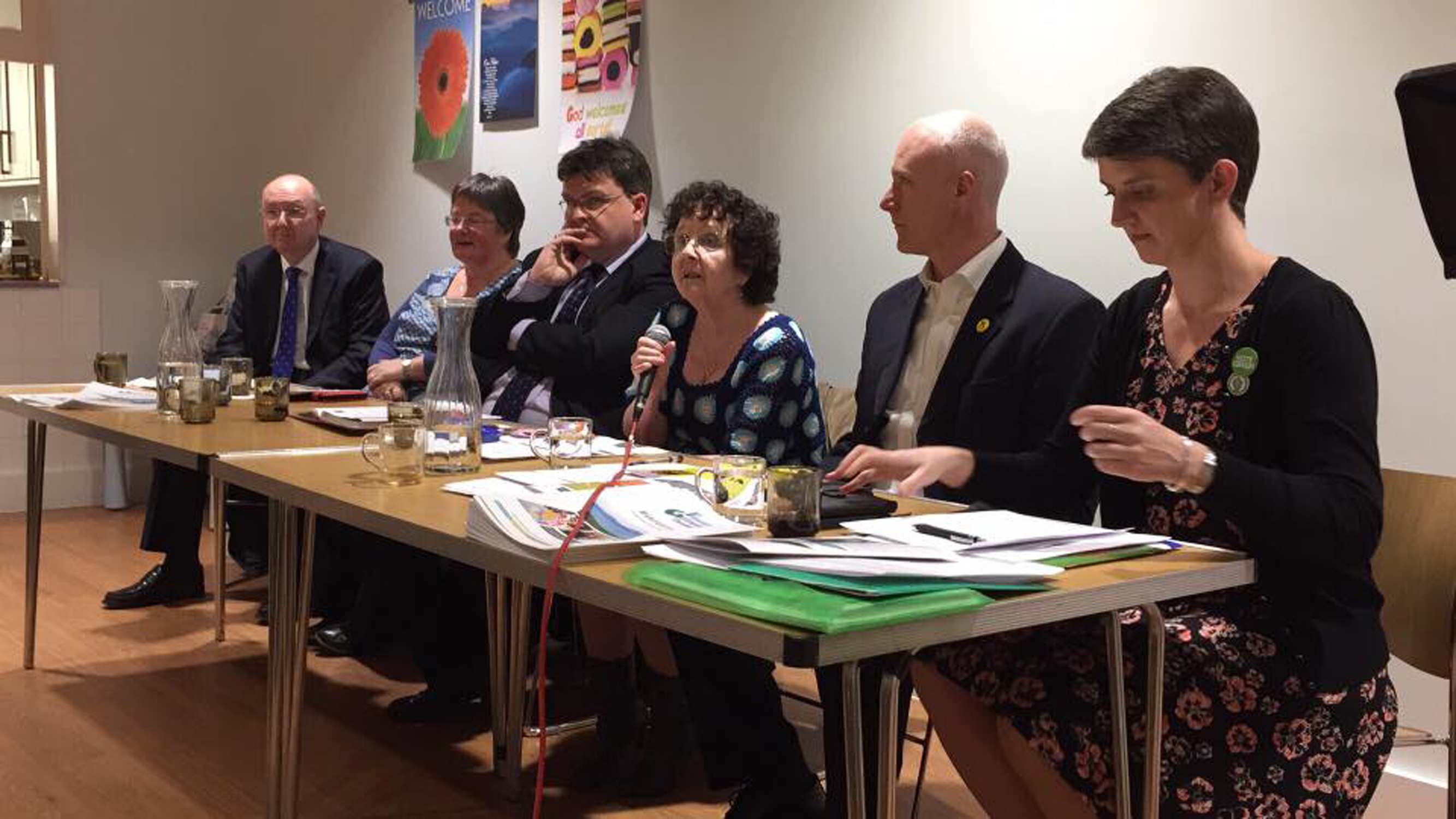 Politicians and members of the third sector held a hustings discussing the manifesto