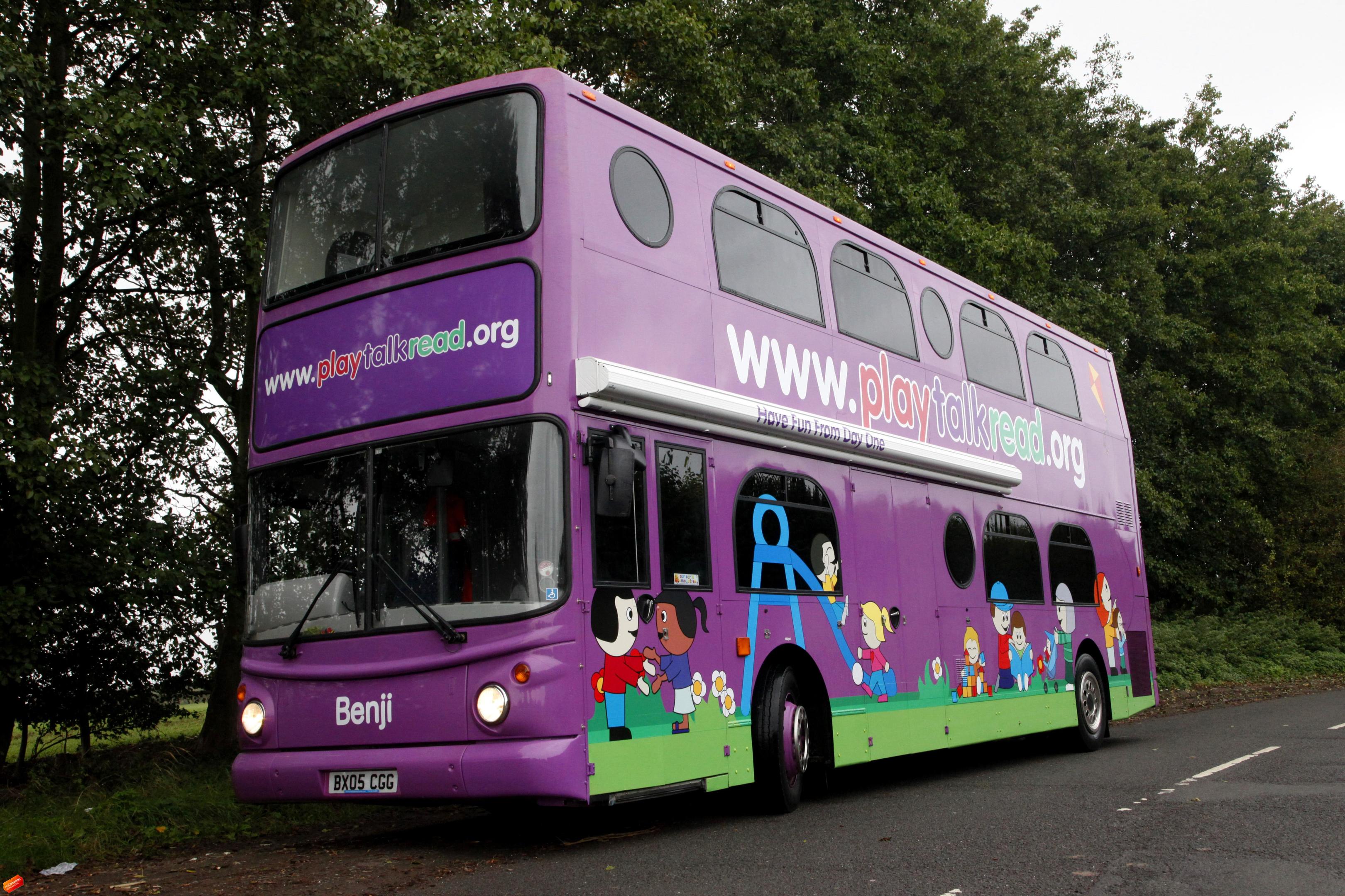 The PlayTalkRead bus.