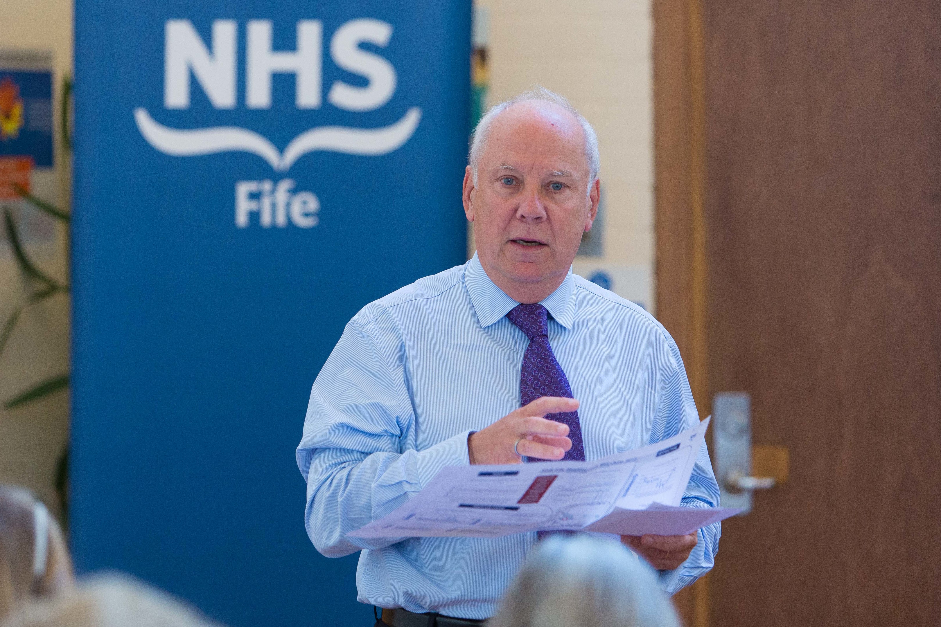 Allan Burns has said patient safety will not be sacrificed.