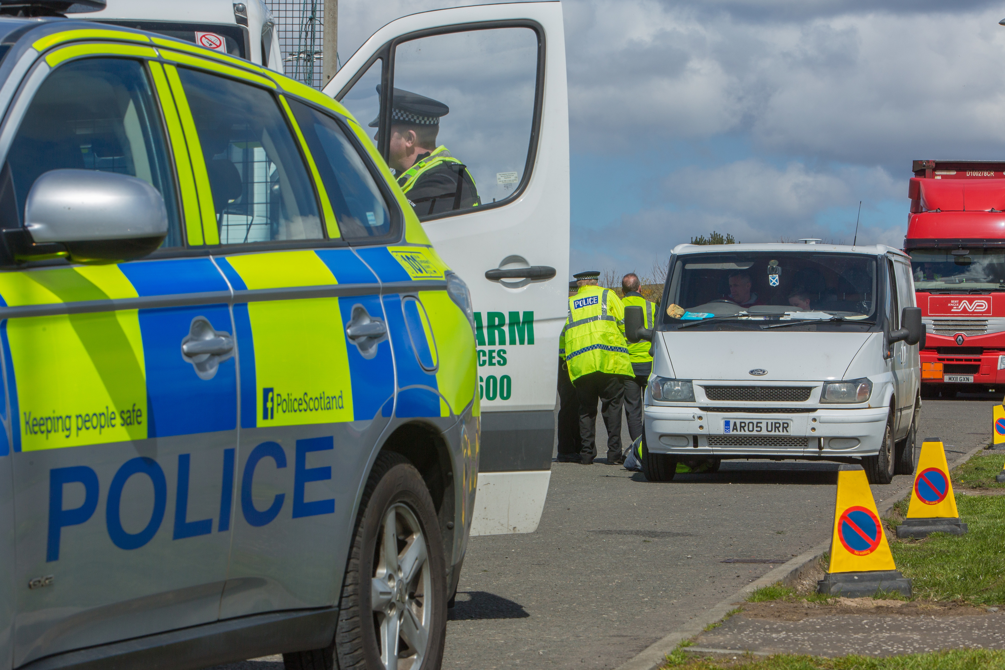 Over 70 drivers were stopped during Operation Merado in Fife.