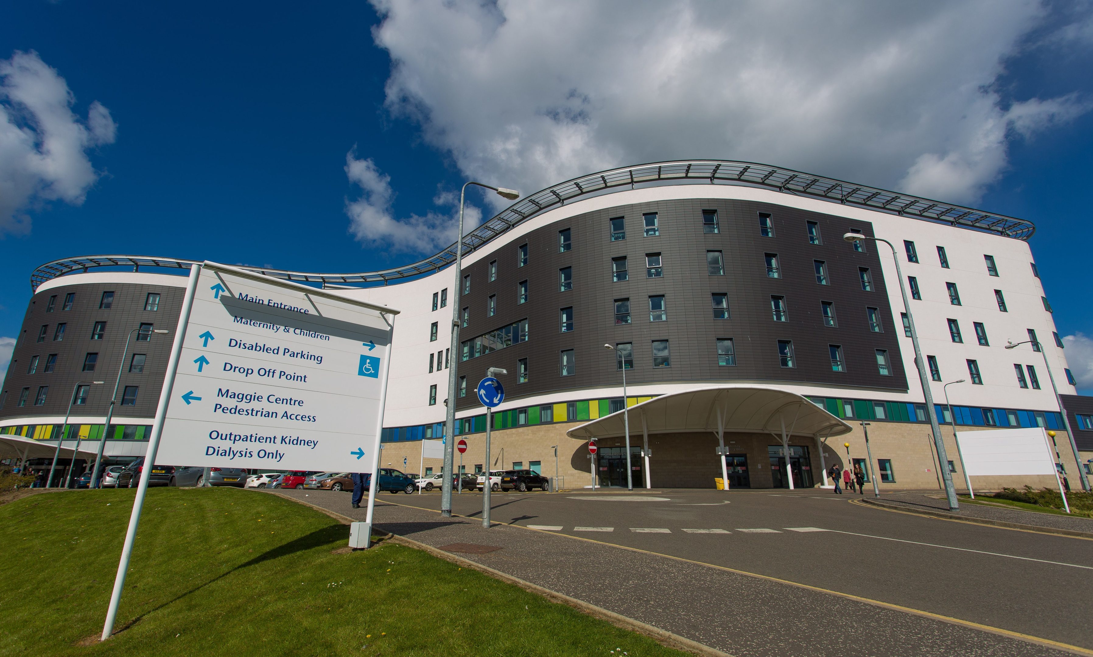 Victoria Hospital in Kirkcaldy.