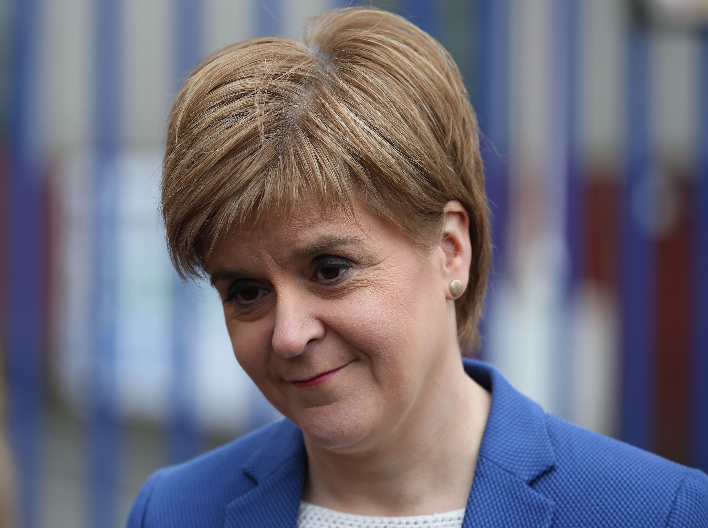 First Minister Nicola Sturgeon.