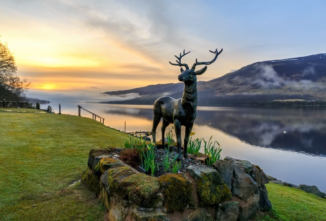 Stan the Stag - part of a new arts trail.