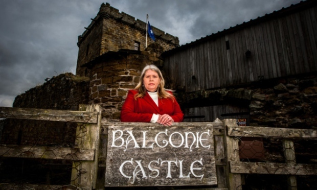 Kelly Morris will not be dealing with weddings and events at Balgonie Castle after the social media storm.