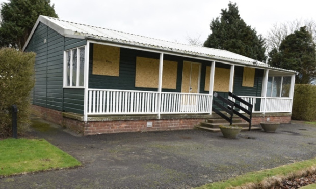 The former bowling pavilion.